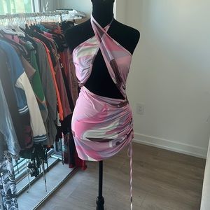 Strapless dress
